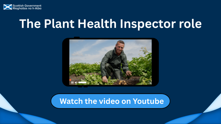Click on the image to watch a video on youtube about the land inspector role