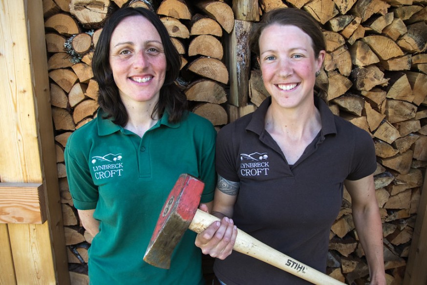 Photo of Lynn and Sandra, two Young Farming Climate Champions. Photo of Lynn and Sandra, two Young Farming Climate Champions.