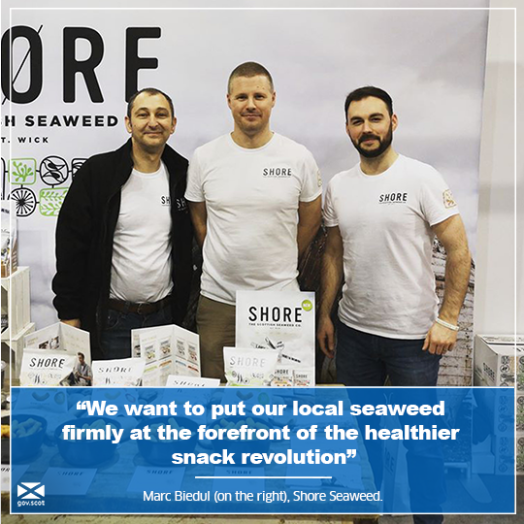 The Shore Seaweed team The Shore Seaweed team